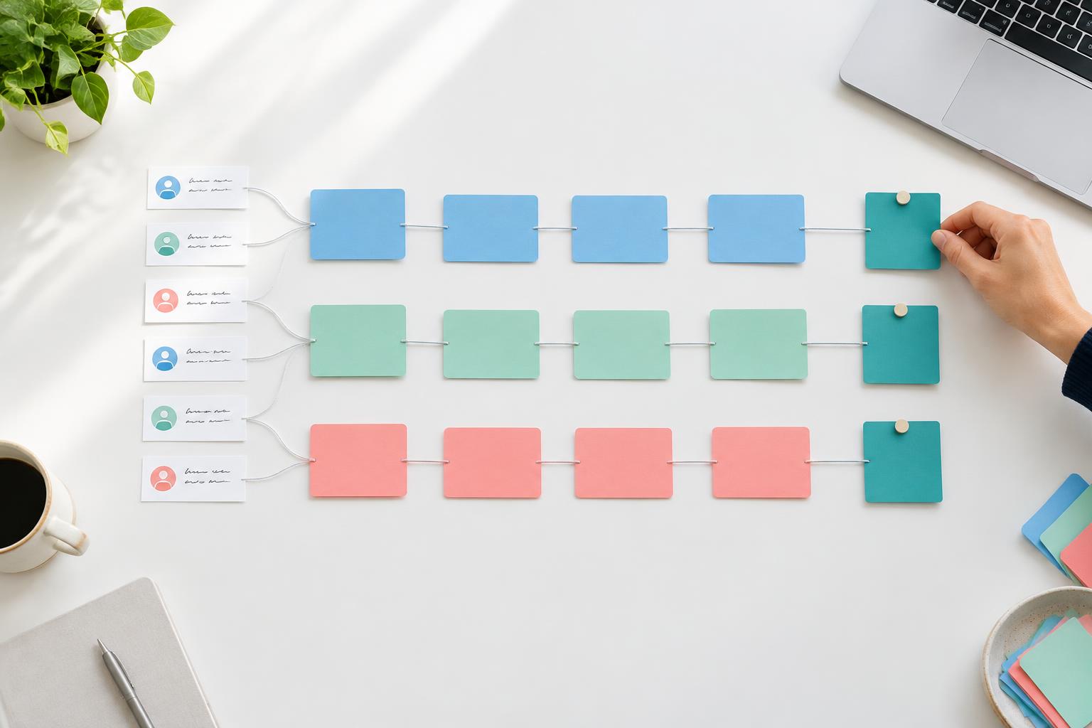 Editorial illustration for From Customer Feedback to Product Roadmap: A Practical Workflow